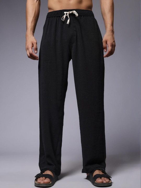 Men Solid Lounge Pant
