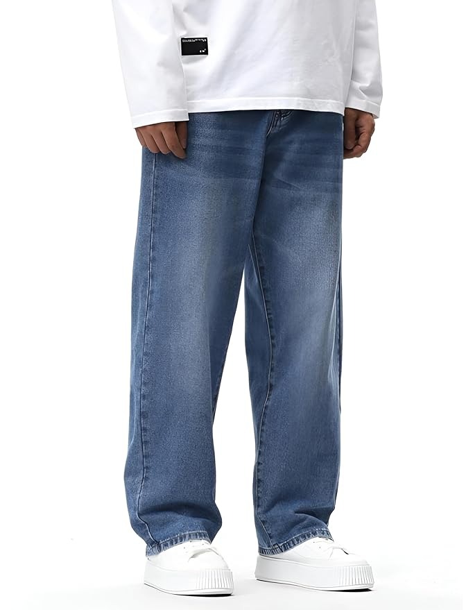 Ben Martin Baggy Fit Jean's for Men - Image 6