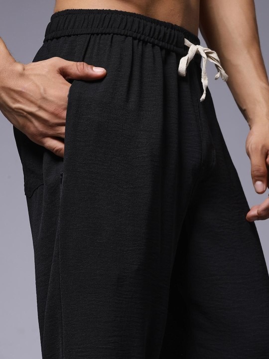 Men Solid Lounge Pant - Image 4
